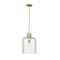 Z-Lite Kinsley 1 Light Pendant, Heirloom Gold And Clear Seeded 340P12-HG - alternate 1